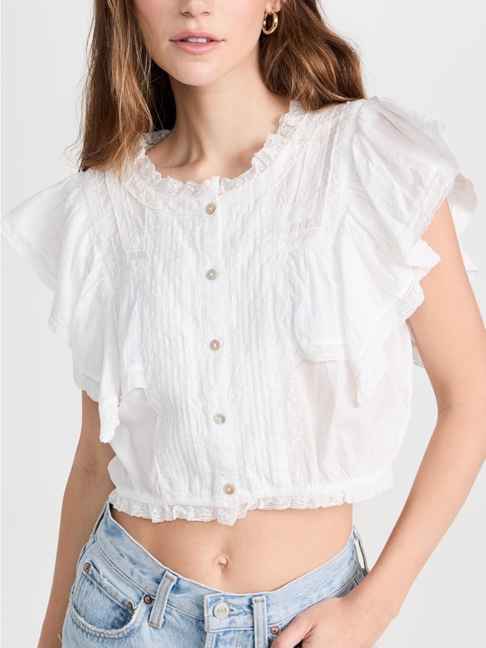 LoveShackFancy Nora Top